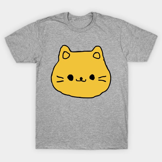 Cat Face T-Shirt by NomiCrafts